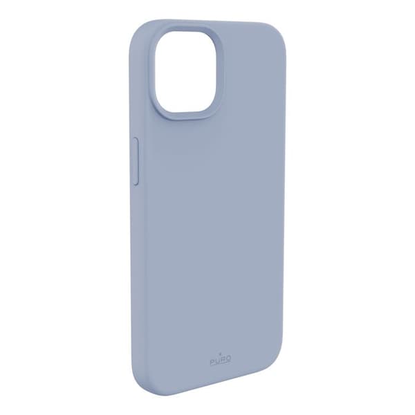 Skyddsfodral - Puro - Icon - iPhone 14 Plus - Silikon - Flexibelt - Blå