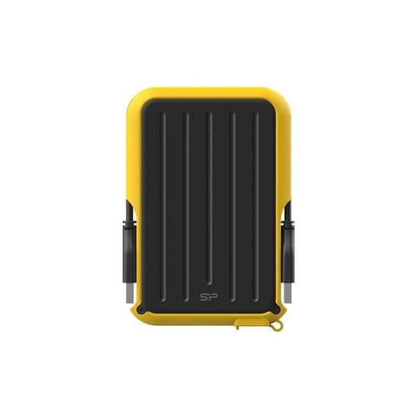 Extern hårddisk - Silicon Power - Armor A66 - 5TB - Gul - Stöttålig IPX4