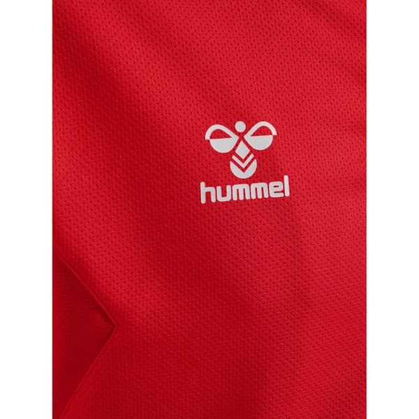 Huvtröja med dragkedja i polyester Hummel Authentic