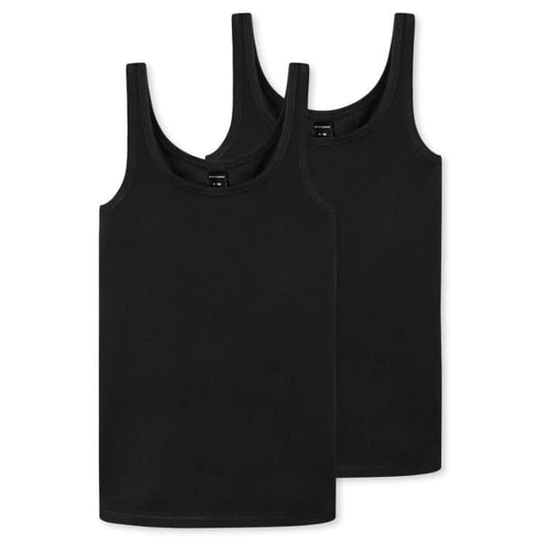 SCHIESSER Tröja för flickor - vanlig, 2-pack