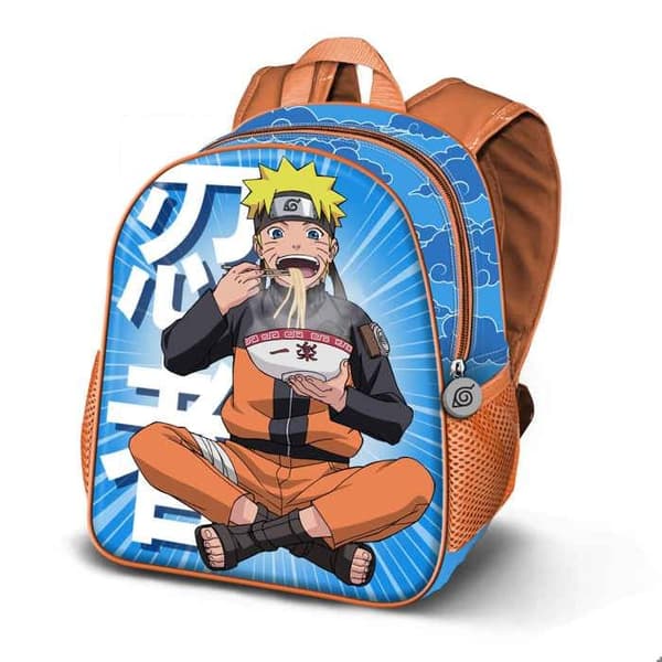 3D Ryggsäck Liten - Naruto Ramen - Blå - One Size