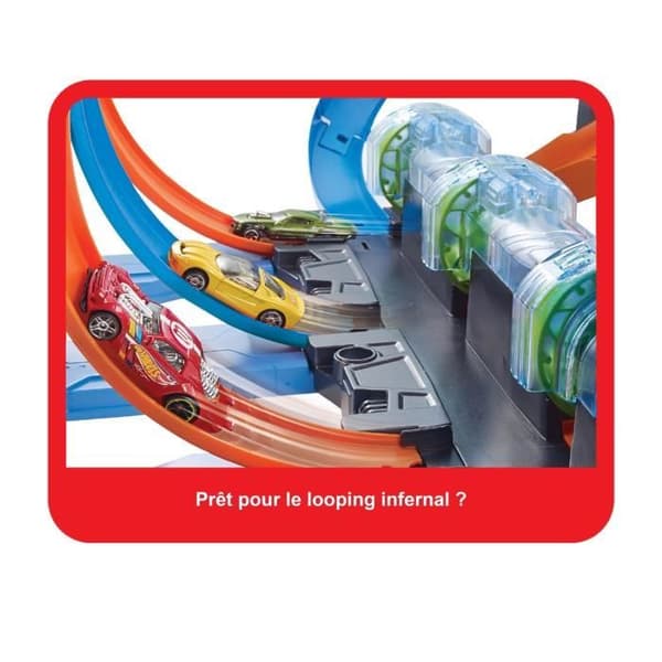 Hot Wheels Looping Infernal circuit - Trippel infernal loop för Hot Wheels bil