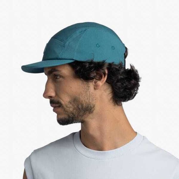 5 Panel Buff Solid Cap