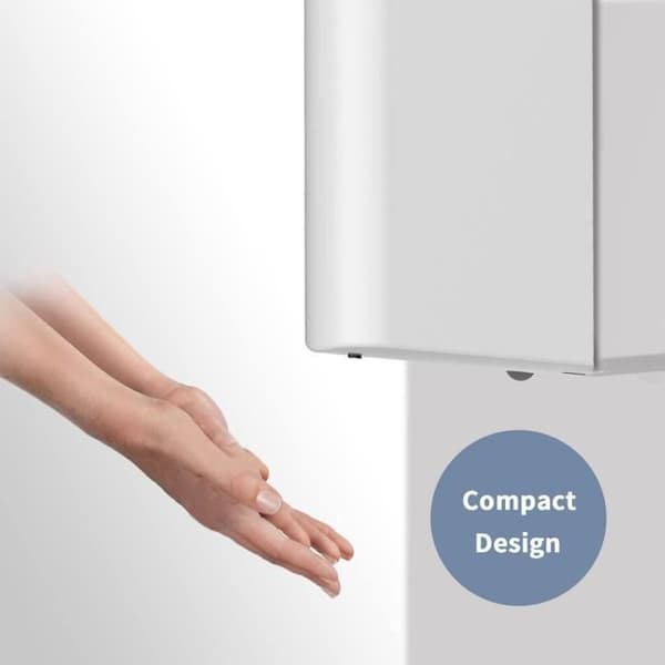 Sèche-Mains - AIKE - AK2630S - Energibesparing - Höghastighet - 1400W Vit