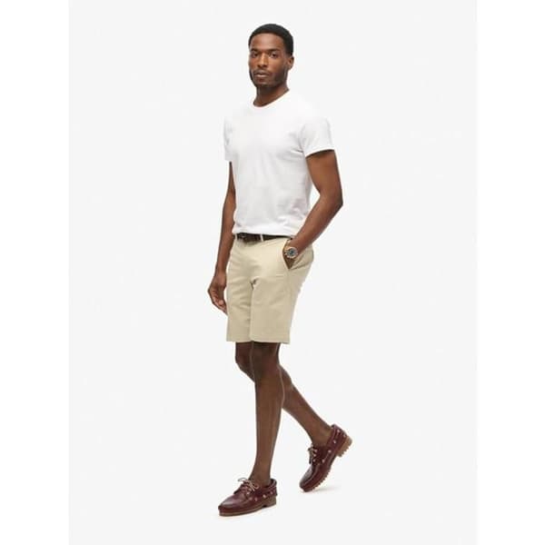 Kort Chino Beige Herr Superdry Stretch