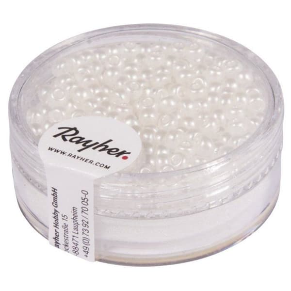 Vaxade rocailles, 2,6mm, Box 7g, vit