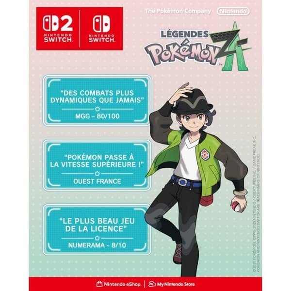 Pokémon Legender: Z-A • Nintendo Switch Spel