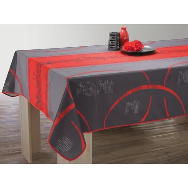 Rektangulär fläckfri duk 150x300 cm - Astrid röd