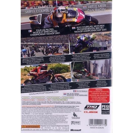 MOTO GP 07 ULTIMATE / XBOX360 konsolspel