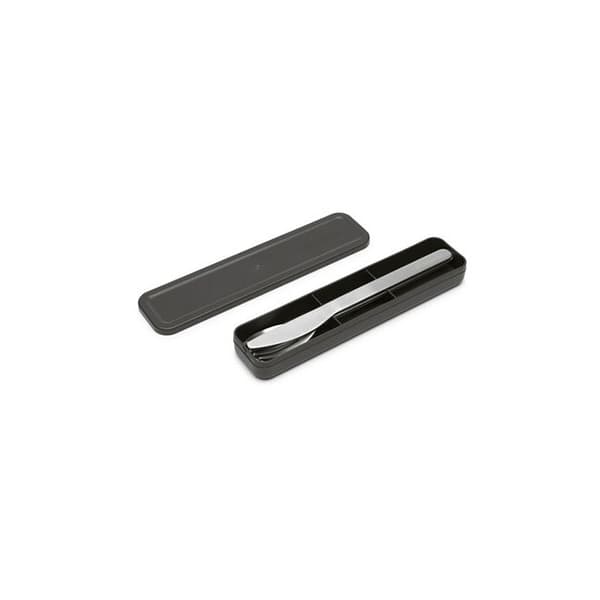 Bestickeset - BRABANTIA - Make & Take - Rostfritt stål - 3 delar - Mörkgrå