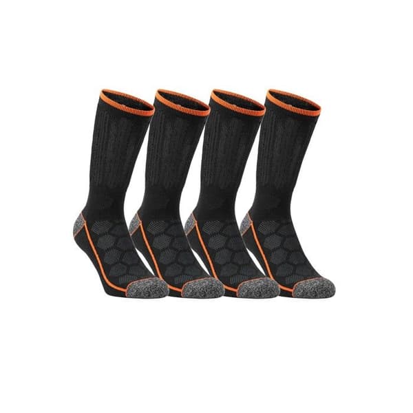 Black & Decker Strumpor Herr, Höga Strumpor Herr (4-pack) - Svart
