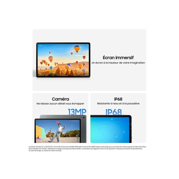Galaxy - Tab S10FE - 10.9 - 8GB 128GB - Silver