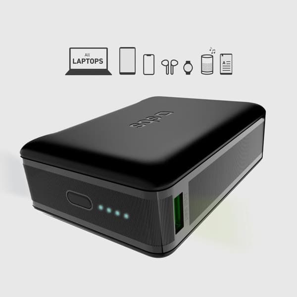 Extern batteri - SBS - TEBB20000HDPD65K - 20000 mAh - PD65W - Grön