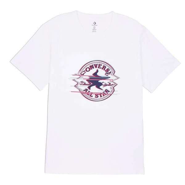 Vit T-shirt Herr Converse Chucks
