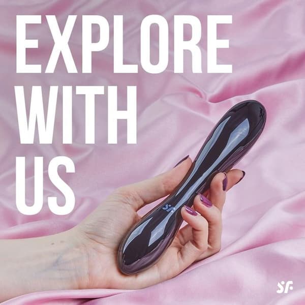 SATISFYER - Bländande CRYSTAL BLACK -