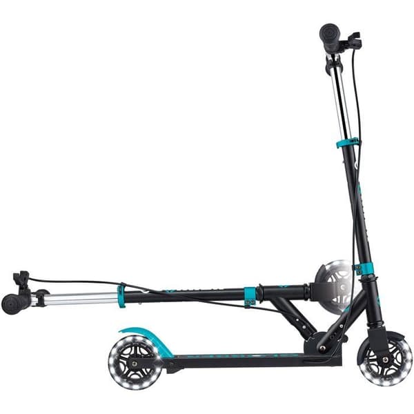 Tvåhjulig sparkcykel - GLOBBER - FLOW ELEMENT JUNIOR LIGHT - Svart / Turkos