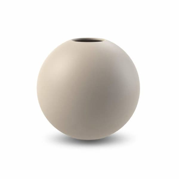 Vas - soliflore Cooee design - CD-HI-028-01-SA - Sfärisk vas, sandfärg, 8 cm