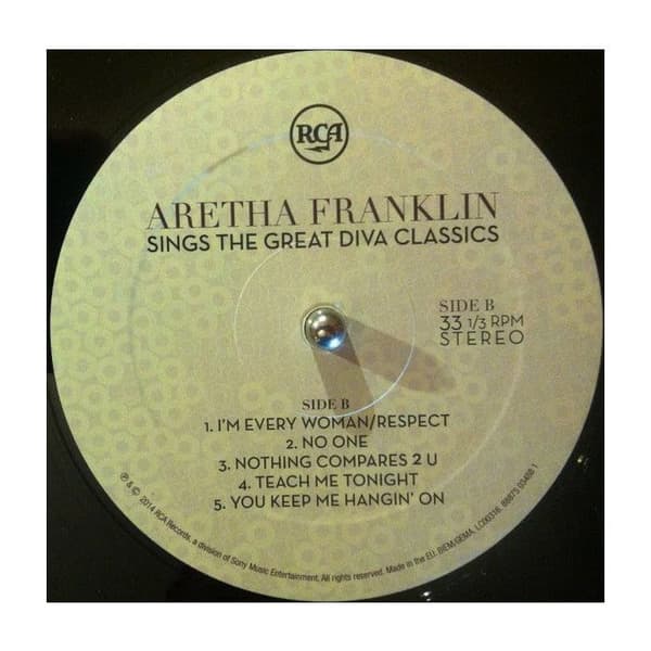 ARETHA FRANKLIN SJUNGER DE STORA DIVA-KLASSIKARNA