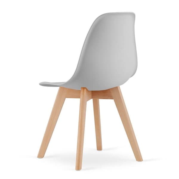 KOMMODEE Stol CHIETI - grå x 1 46x80x55 cm