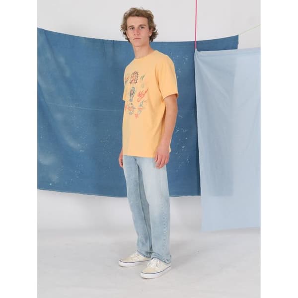 T-shirt Volcom Fa Sam Ryser Orange Herr