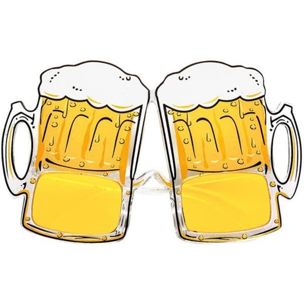 Ölglas - WIDMANN - 6 stycken - 500 ml - Flerfärgad - Diskmaskin-kompatibel