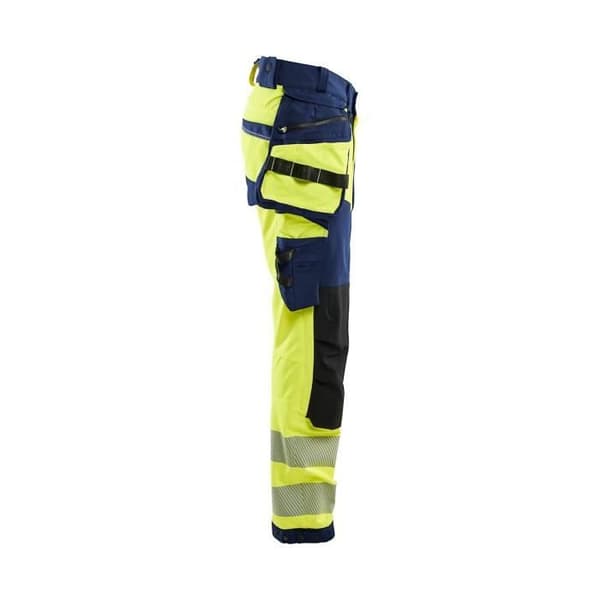 Blaklader 4D stretch arbetsbyxor med hög synlighet