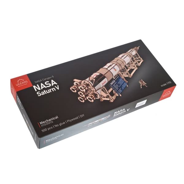 NASA Saturn V - Ugears - 3D träpussel