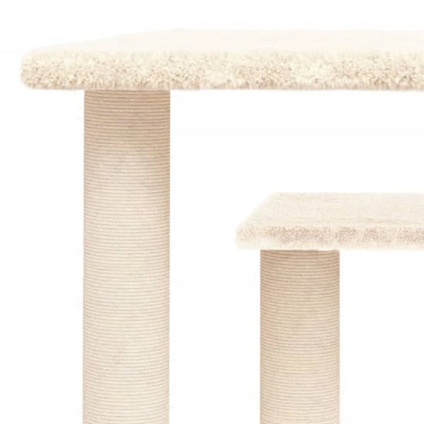 vidaXL Cat Trees with Platforms Cream 50 cm 172043