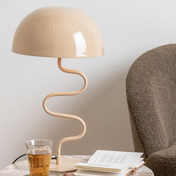 Bordslampa Twist - Present Time - Brun -