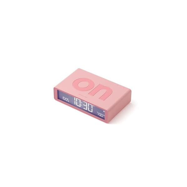 Radio-väckarklocka Lexon FLIP CLASSIC PINK Designer Adrian&Jeremy Wright