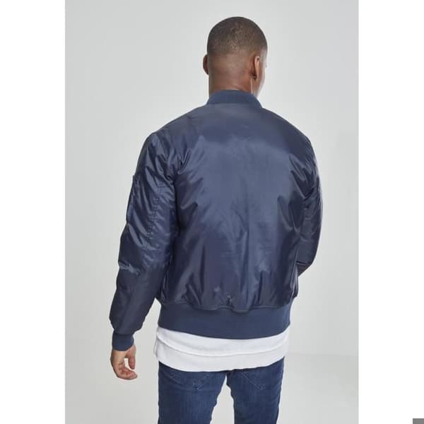 Jacka - Urban Classics - Basic Bomberjacka - Mörkblå - Unisex - Vuxen