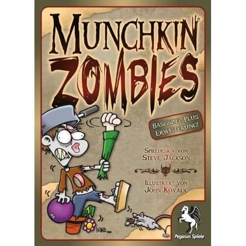 Brädspel - PEGASUS SPIELE - MUNCHKIN ZOMBIES 1+2 - Fransk version