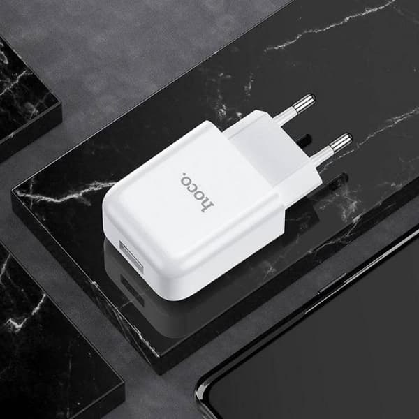 Laddare - väggadapter Hoco Laddare N2 1x USB-A 2A