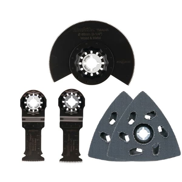 Makita STARLOCK - Set med 5 tillbehör för trä B-67511