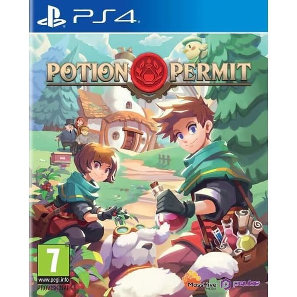Rollspel - Potion Permit - PS4 - Livssimulation i pixelkonst - 1 spelare - Oktober 2021