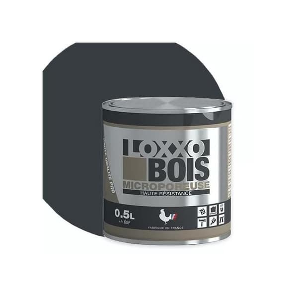 Målarfärg Trä LOXXO - Antracit RAL 7016 0,5 L