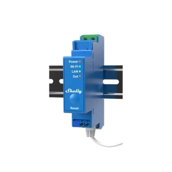 Reläkommutator - SHELLY - 1Pro - Wi-Fi, Bluetooth - 1 kanal - 16 A
