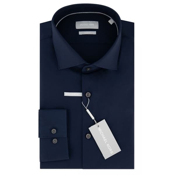Slim fit stretchskjorta utan förpackning Michael Kors Poplin
