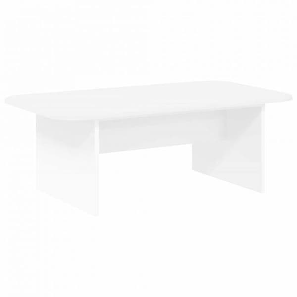 Soffbord - VIDAXL - 93 x 53 x 33 cm - Vit - Ingenjörsträ - Rektangulär
