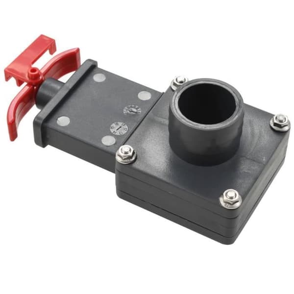 vidaXL Pool Gate Ventil 2 st 1,5"