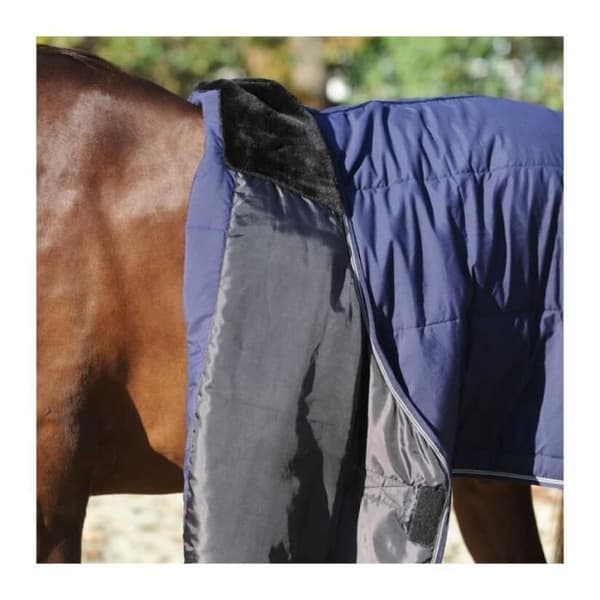 Kavalkade hästmatta 50 g - marin/marinblå - 155 cm