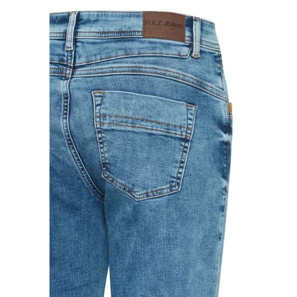 Jeans med rak passform dam Pulz Jeans Zelle