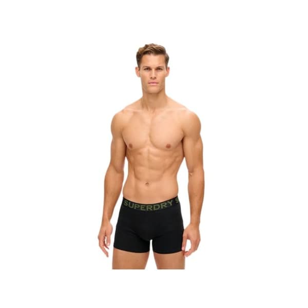 Boxer Superdry Herr Pack x3 essentiell Multicolor Bomull