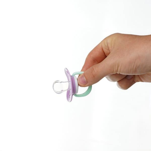 Set med 2 anatomiska nappar - THERMOBABY - Lilo & Stitch - Silikon - 6 månader+