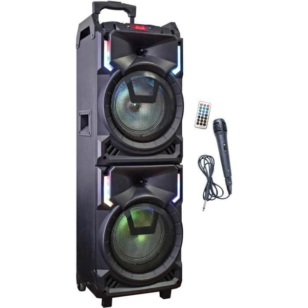 INOVALLEY MS01XXL Nomadic Karaoke Trolley Högtalare - bluetooth - 800W