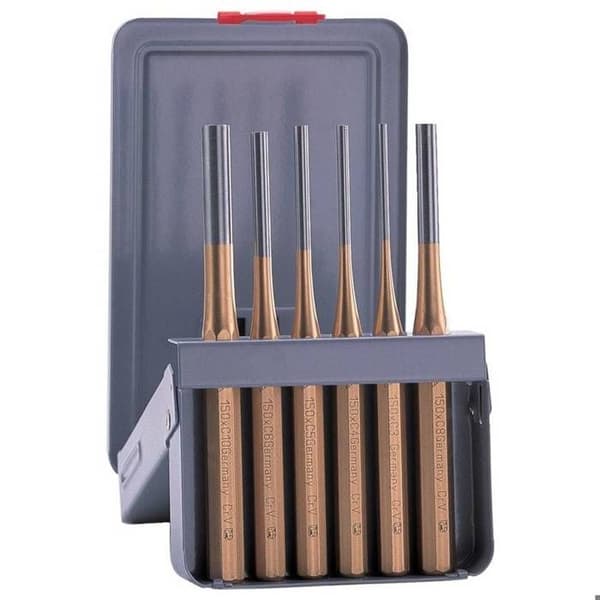 Pin chase set - RENNSTEIG - 6 delar - Kromvanadin