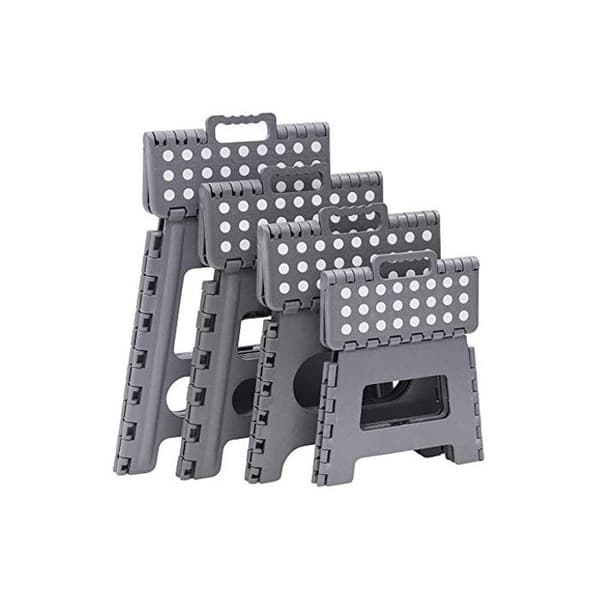 Arregui TB-022-G Multipurpose Folding Pall, Step Pall, 22 cm hög, grå