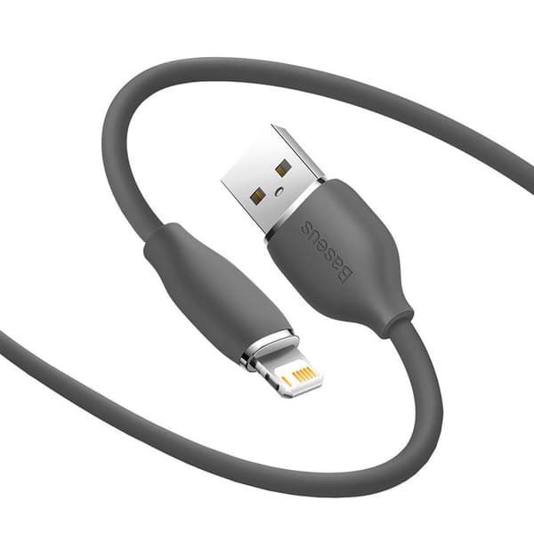 Lightning-kabel - BASEUS - 1.2m - 2.4A - Kompatibel med iPhone 13 Pro Max - Svart