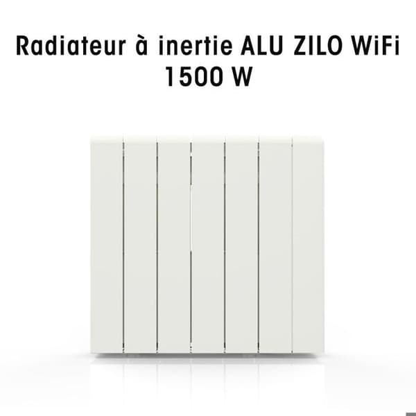 Elradiator - BATILEC - Aluminium och Keramiksten - Effekt 1500W