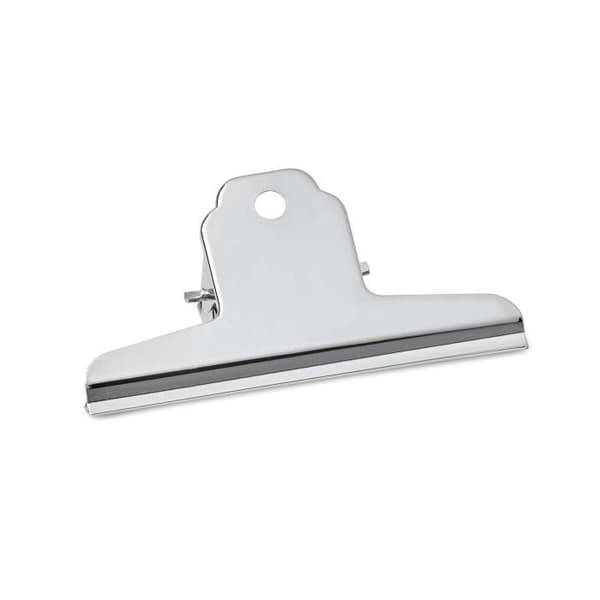Pappersklämma - MAUL - MAULbasic - Bredd 120 mm - Tjocklek 3 cm - Ljus silver